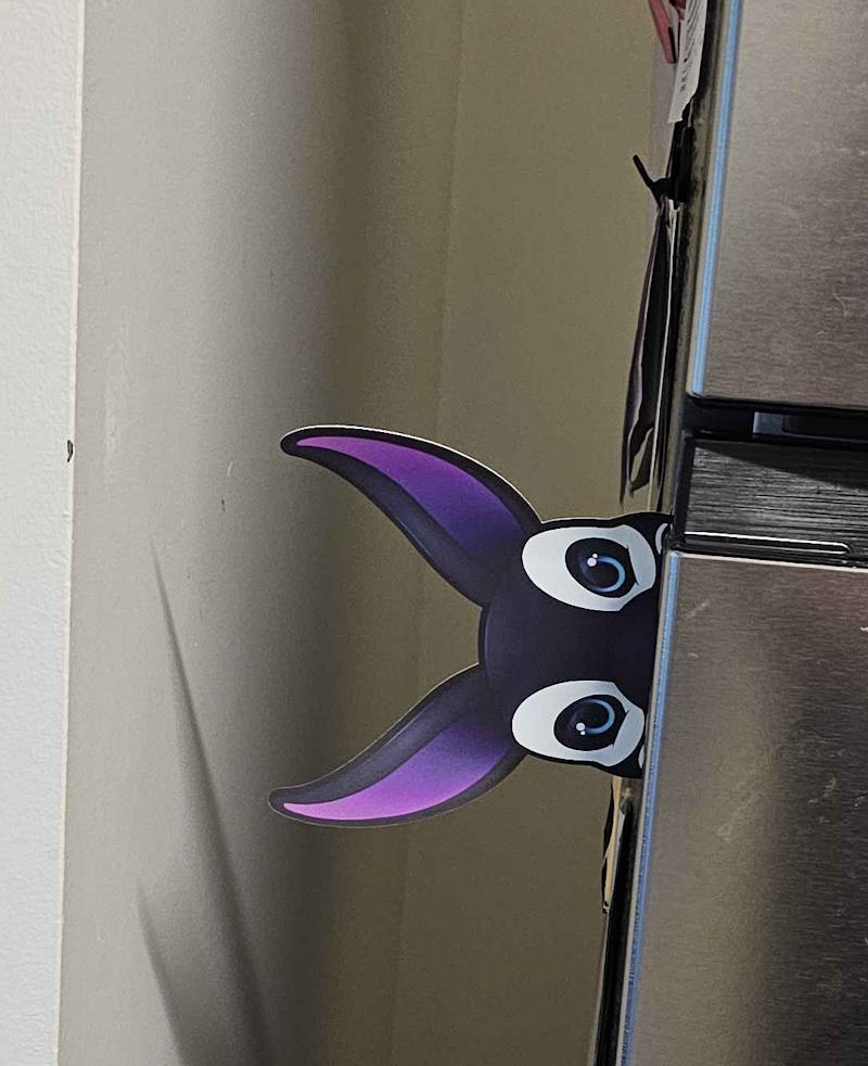 Roxie Roo Peeker Sticker