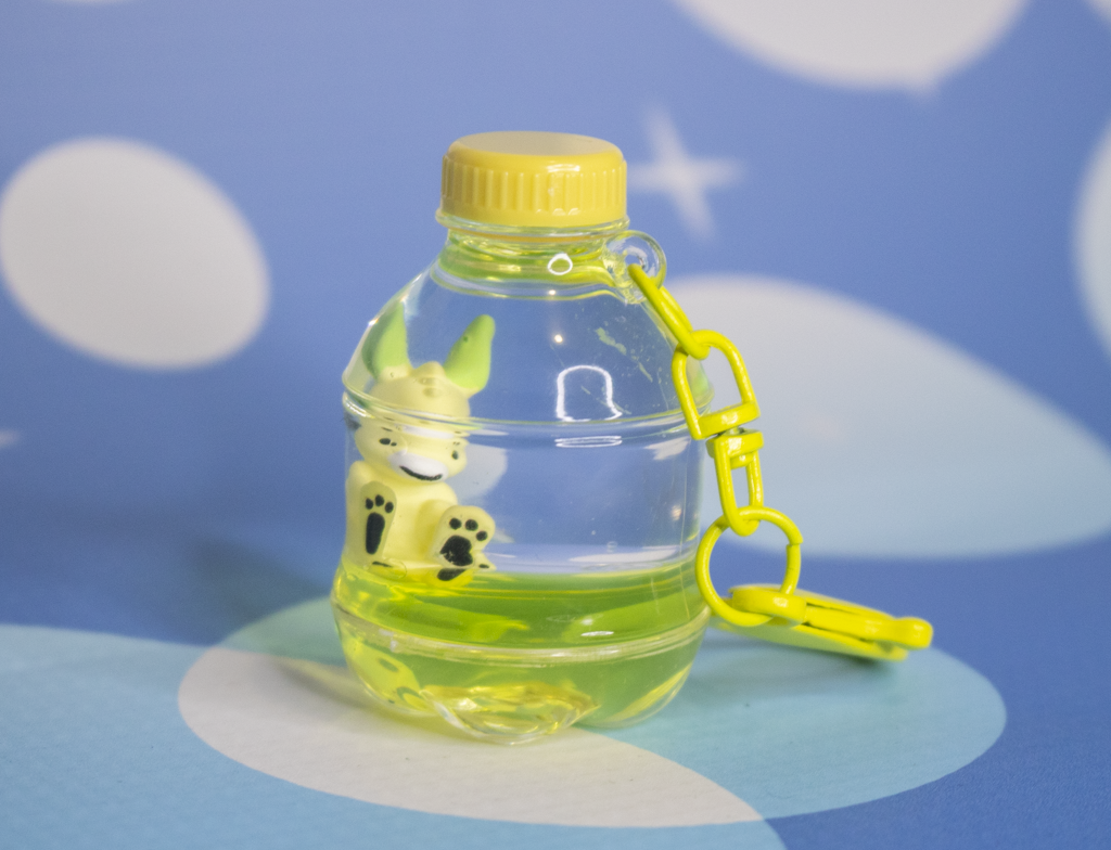 Sodaroo Liquid Keychain - Lemonade Yellow