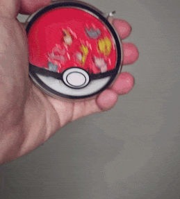 Eebees Shaker Acrylic Keychain