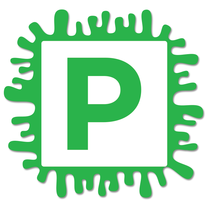 L Plate and P Plate Splat Stickers