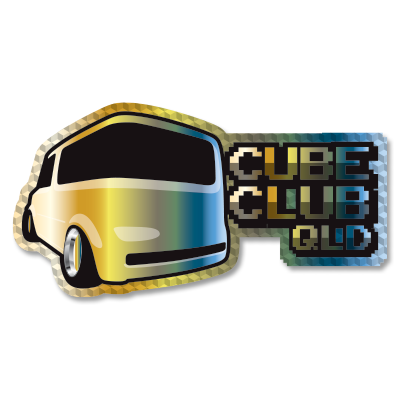 Cube Club QLD Sticker