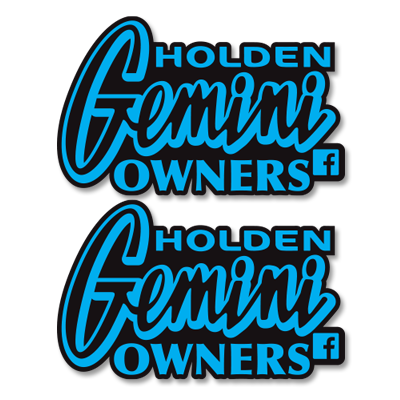 Gemini Owners Sticker