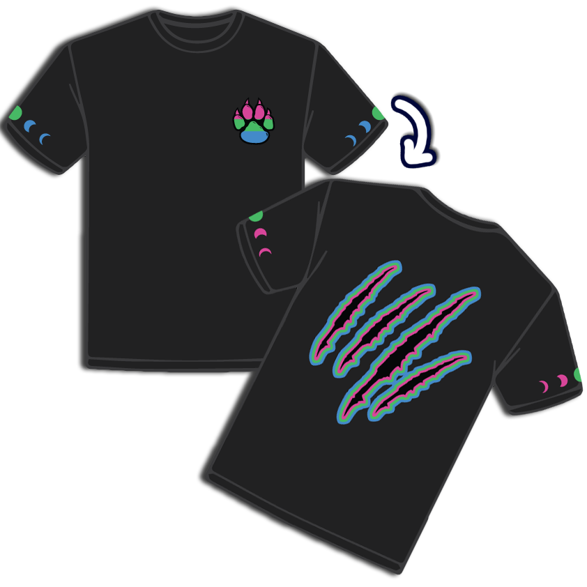 Polysexual "WOLF OUT" Tee