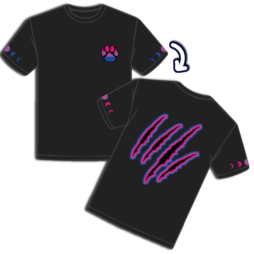 Bi "WOLF OUT" Tee