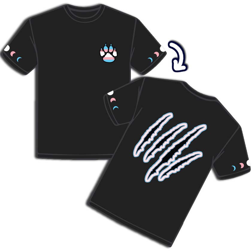 Trans "WOLF OUT" Tee