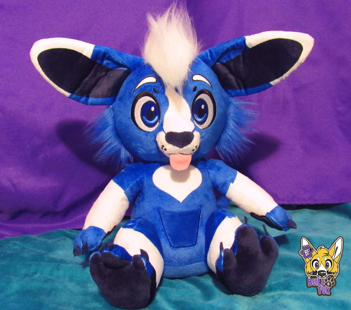 Blue Roo Plush – Burubado