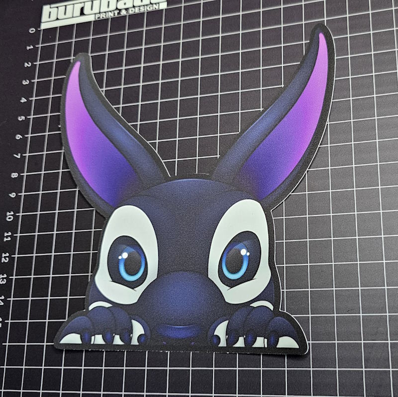 Roxie Roo Peeker Sticker