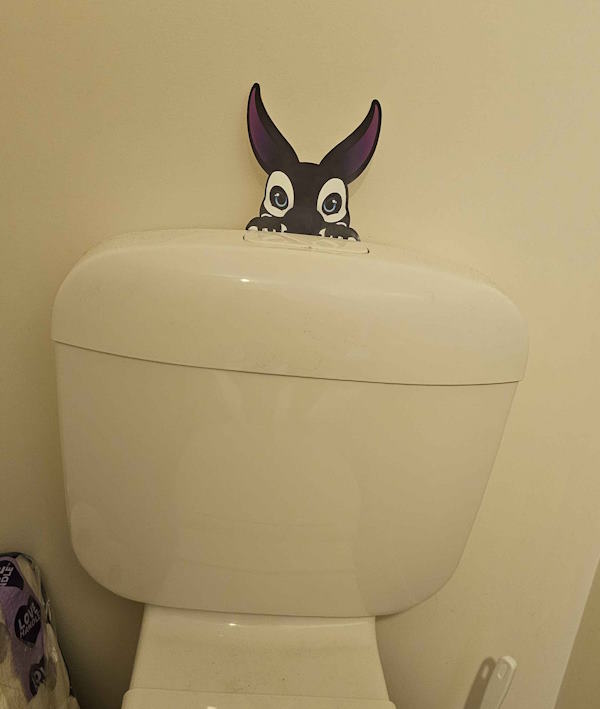 Roxie Roo Peeker Sticker
