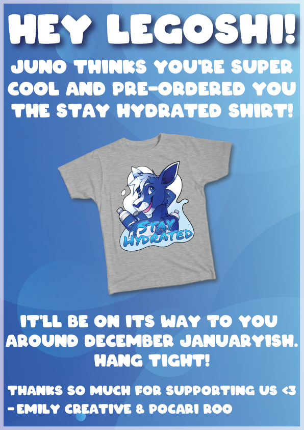 STAY HYDRATED Digital Gift Certificate