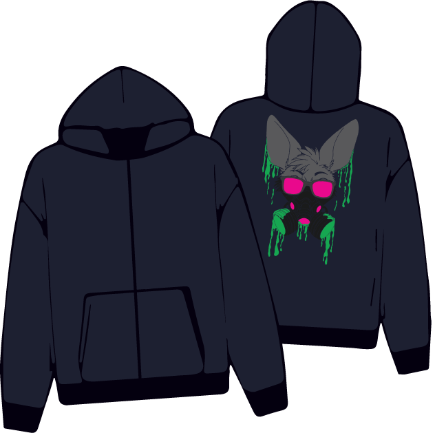 Rad Roo Zip Hoodie