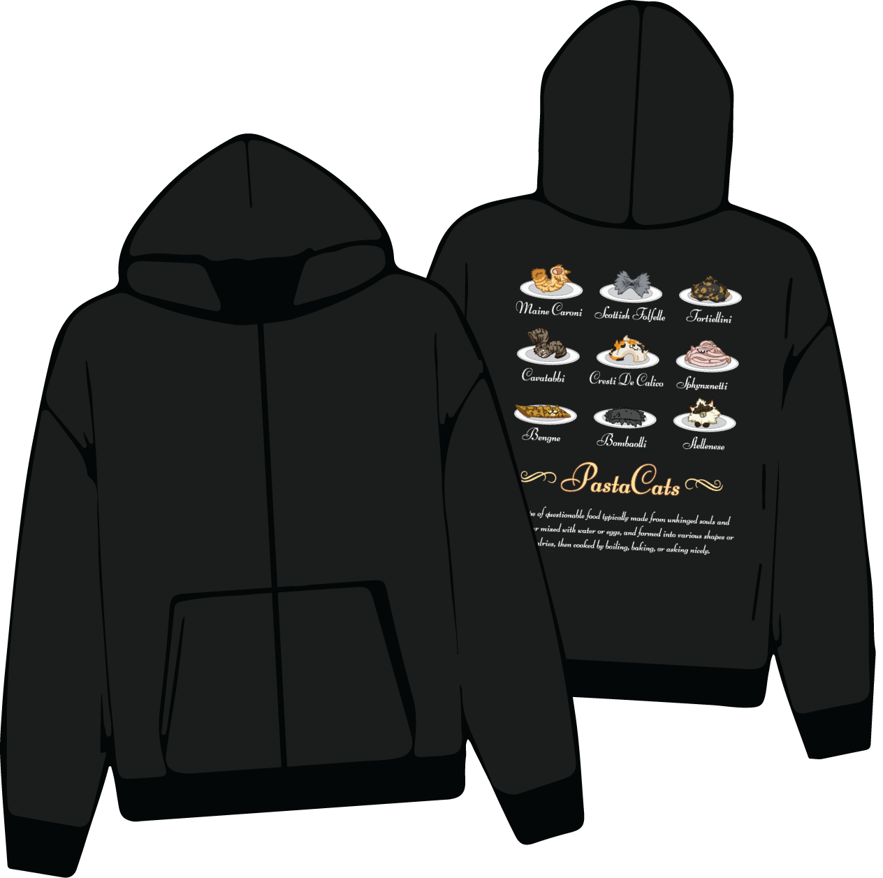 Pastacats Hoodie