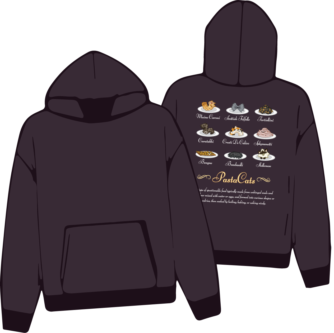 Pastacats Hoodie