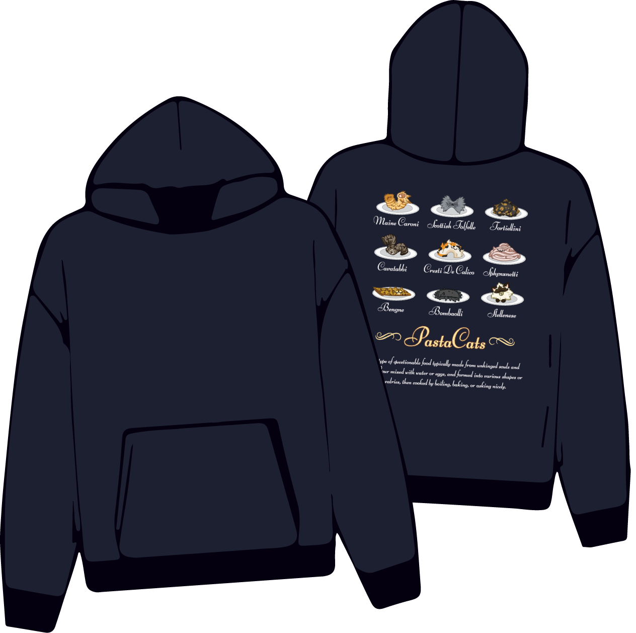 Pastacats Hoodie