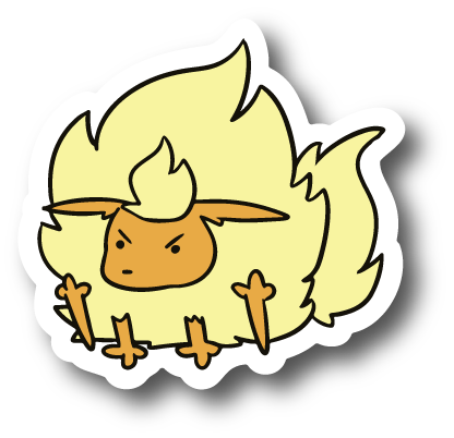 Flur Sticker