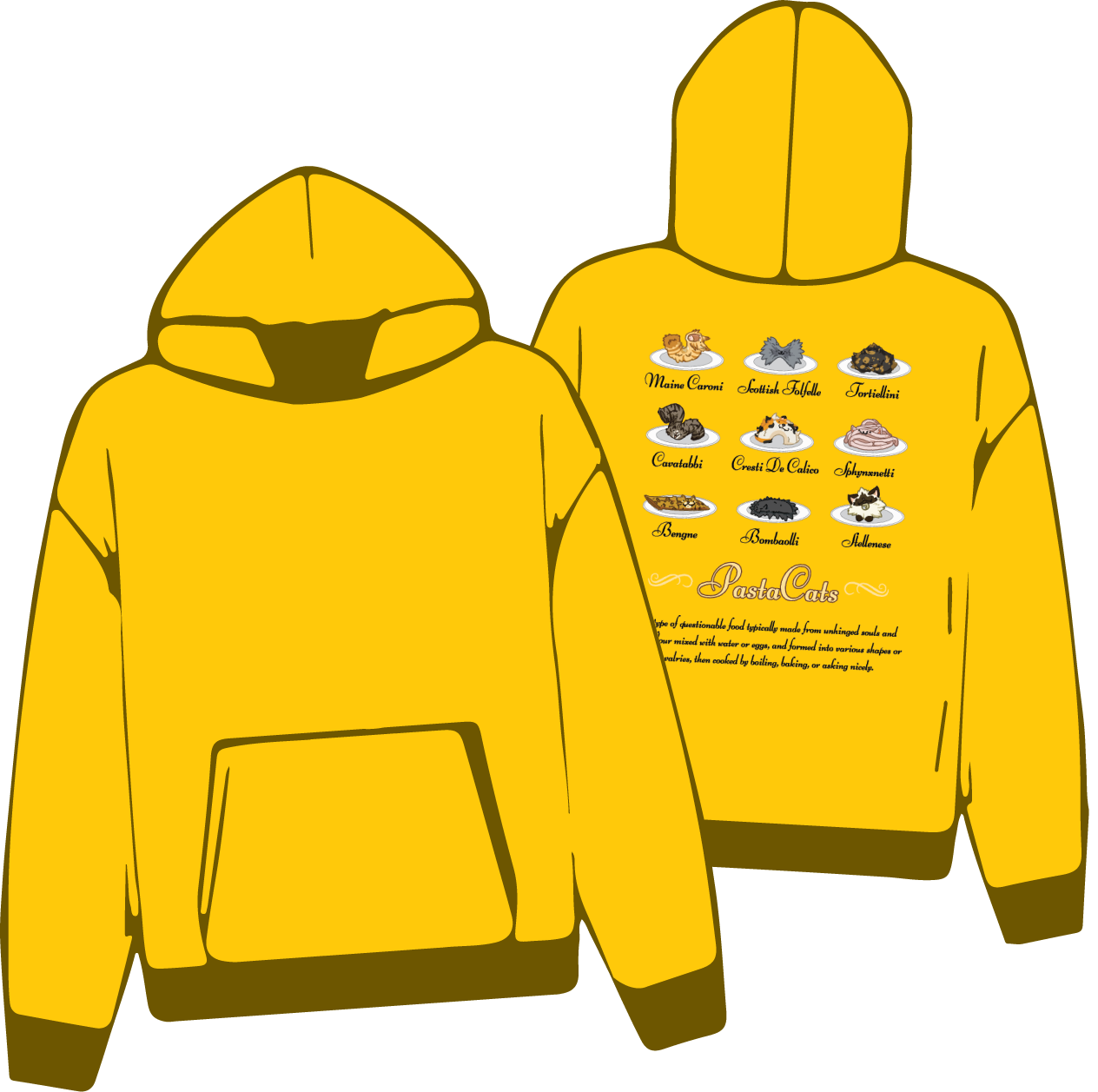 Pastacats Hoodie