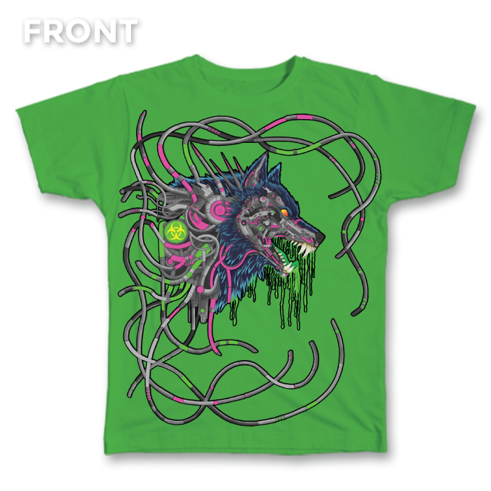 Mech-Wolf Meltdown Shirt