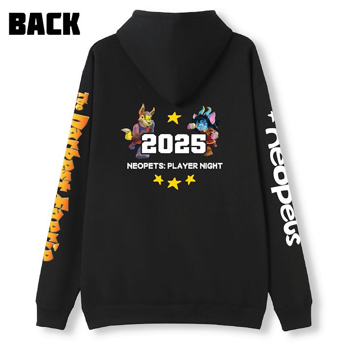 Neopets Darkest Faerie Player Night Hoodie