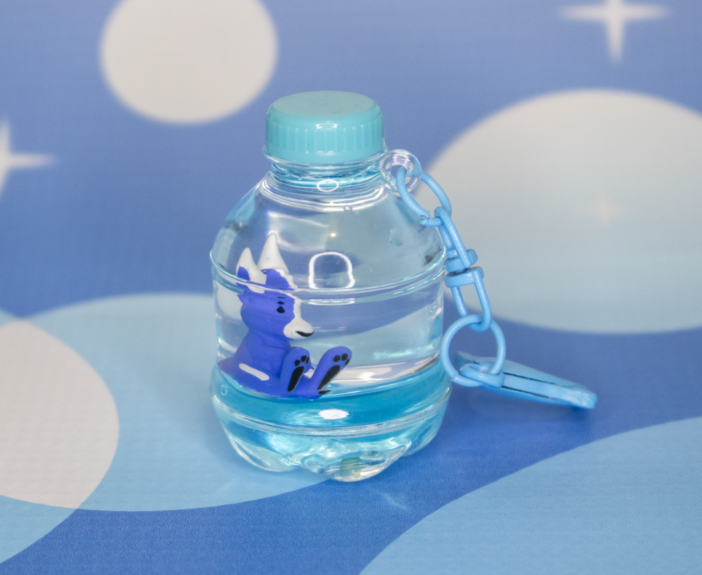 Sodaroo Liquid Keychain - Pocari Blue