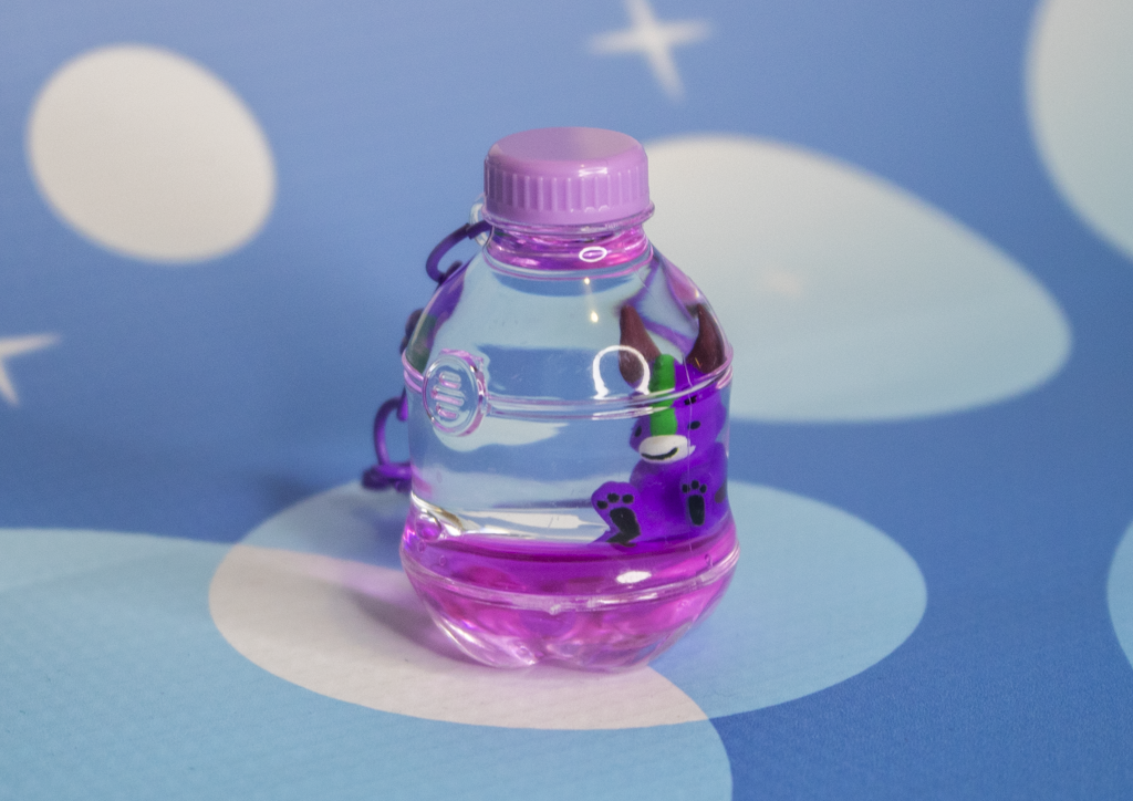 Sodaroo Liquid Keychain - Grape Purple