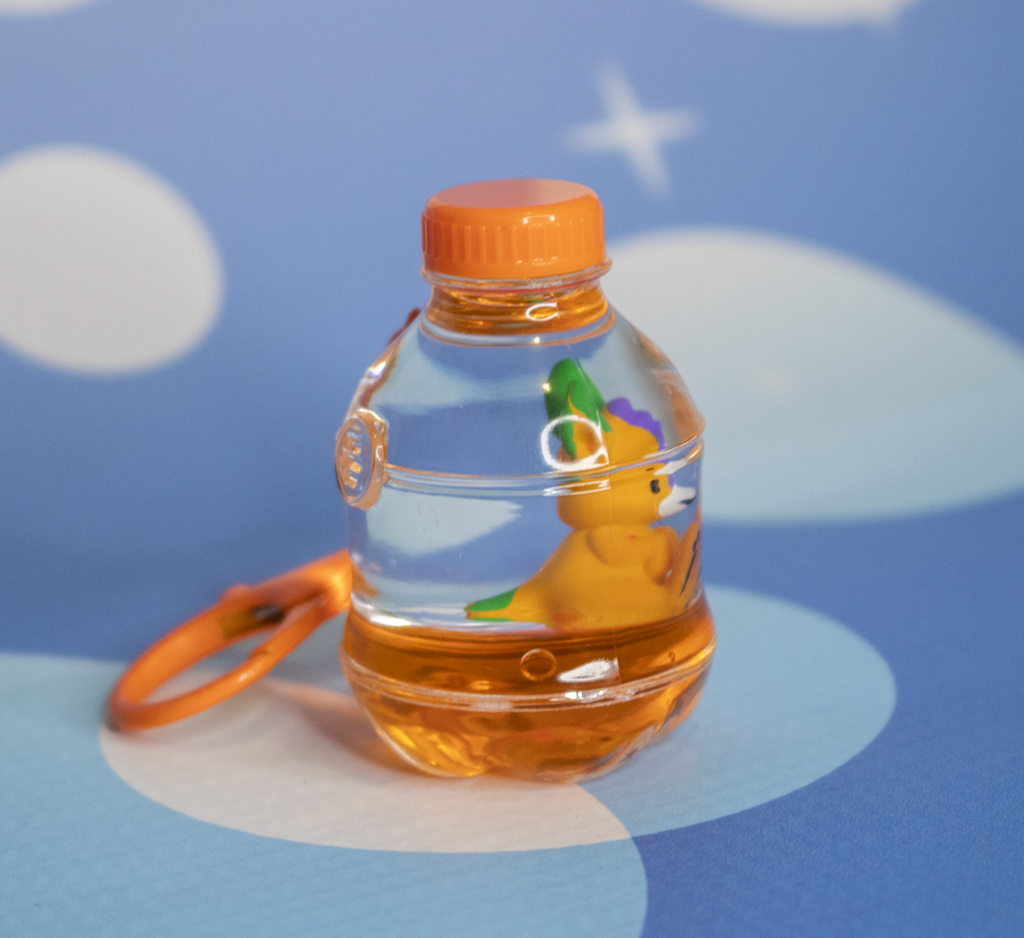 Sodaroo Liquid Keychain - Fanta Orange