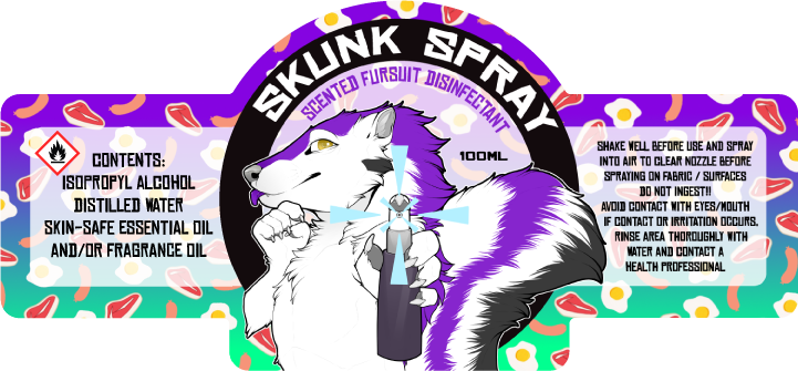 Skunky Designs Label Order