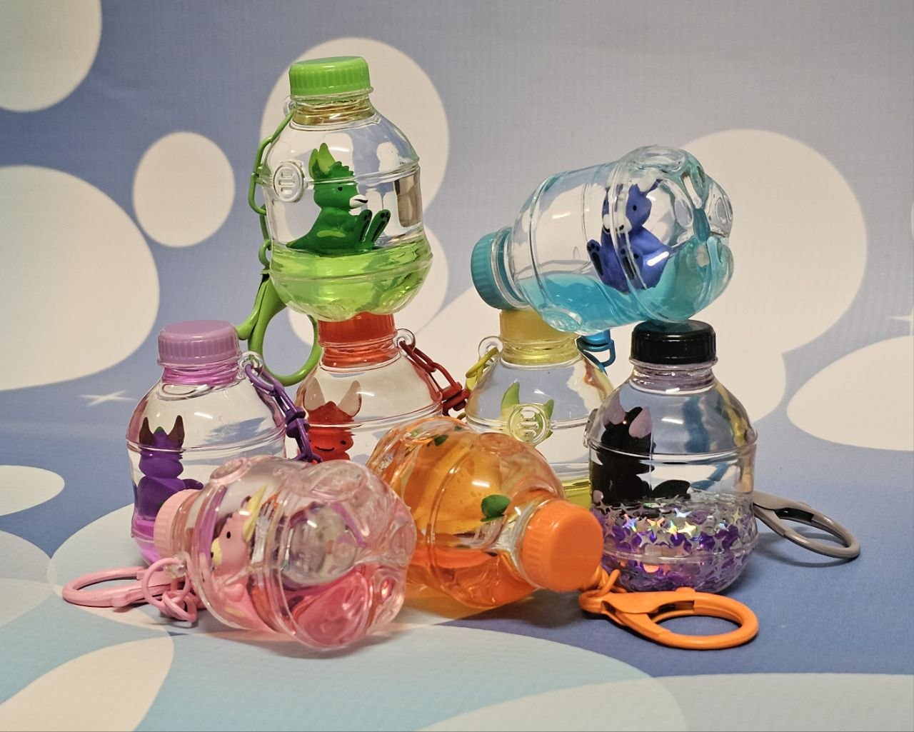 Sodaroo Liquid Keychains - Full Set Bundle