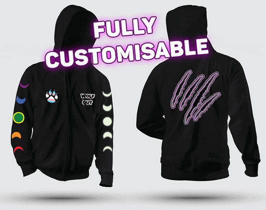 WOLF OUT YOUR WAY Custom Hoodies