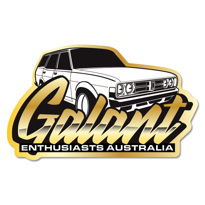 Galant Enthusiasts Australia GD Wagon Stickers