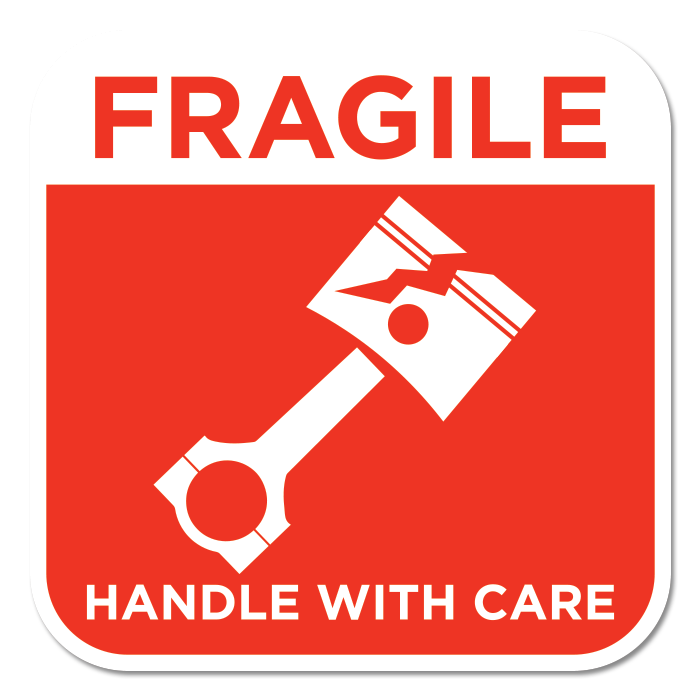 Fragile Sticker
