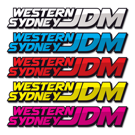 Western Sydney JDM Sticker - Small