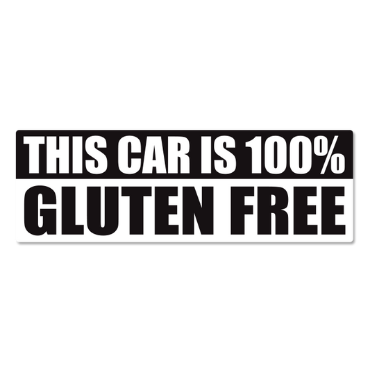 Gluten Free Car Sticker