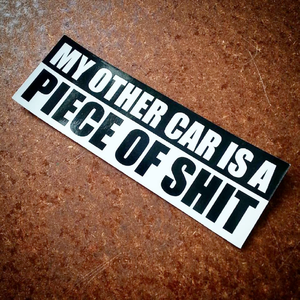 My Other Car Sticker