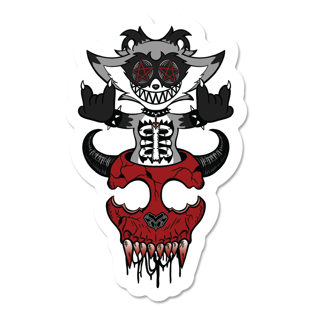 Metal Freak Sticker
