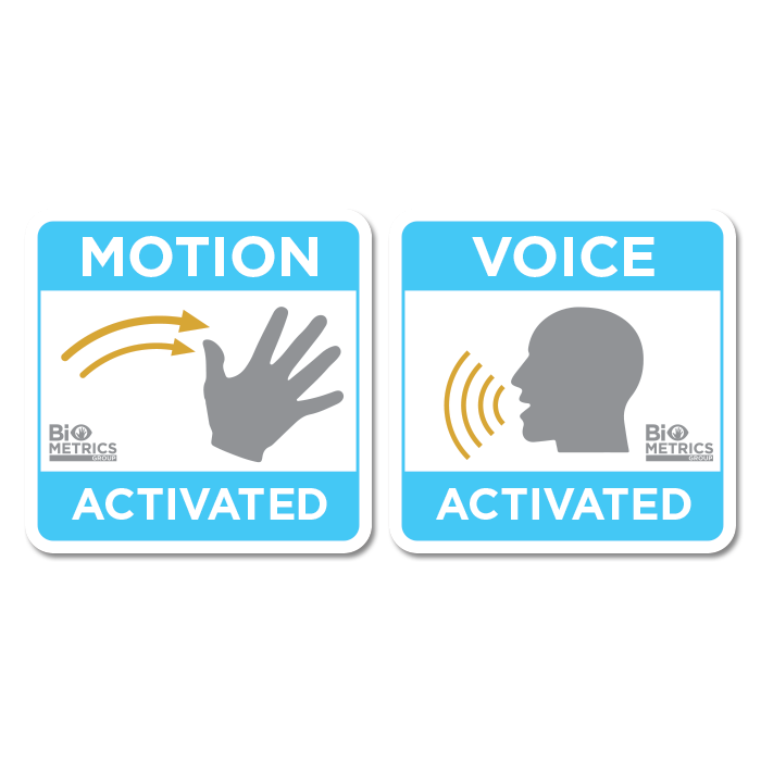 Motion & Voice Activated Sticker Pack