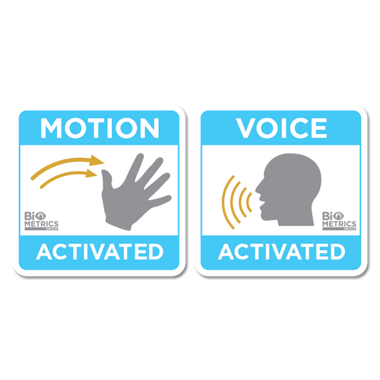 Motion & Voice Activated Sticker Pack