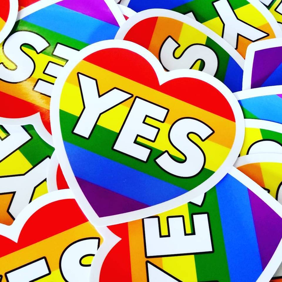 YES Equality Sticker