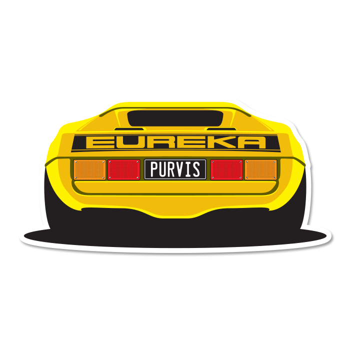 Purvis Eureka Sticker