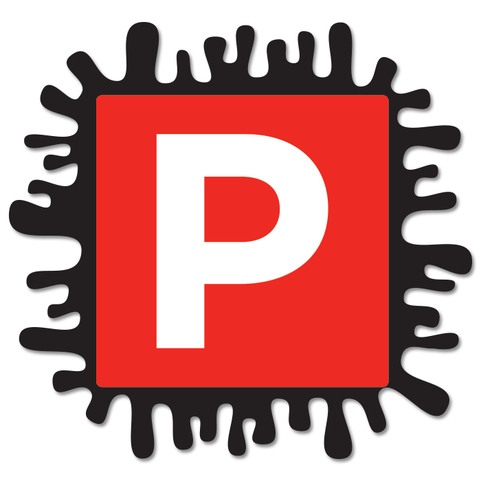 L Plate and P Plate Splat Stickers