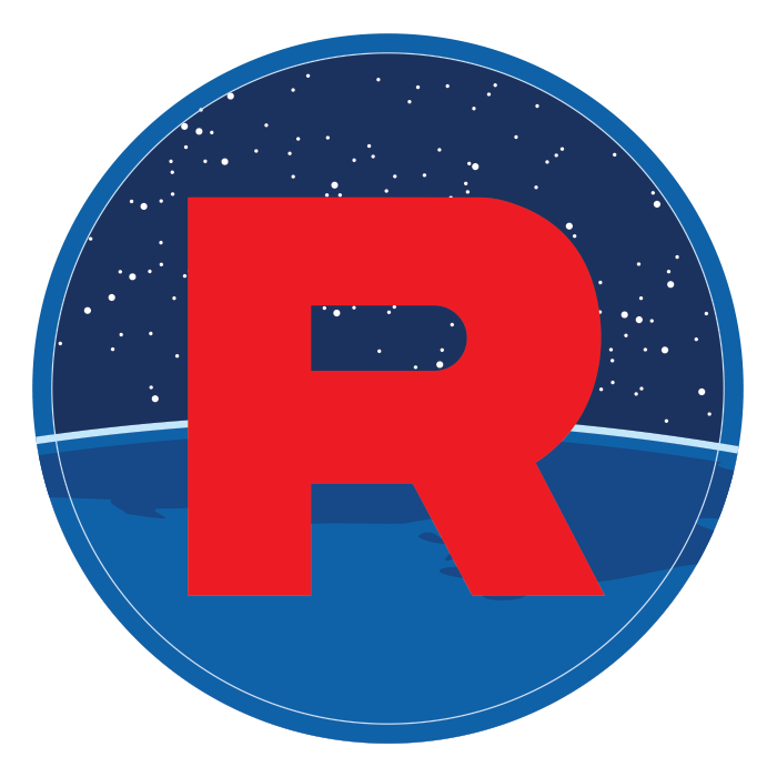 Team Rocket R Font
