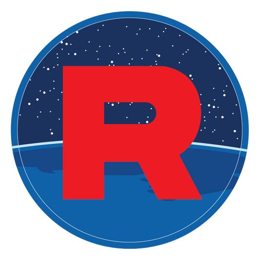 Red R Sticker