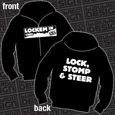 LOCKEM IN 4X4 Lock Stomp & Steer Hoodie