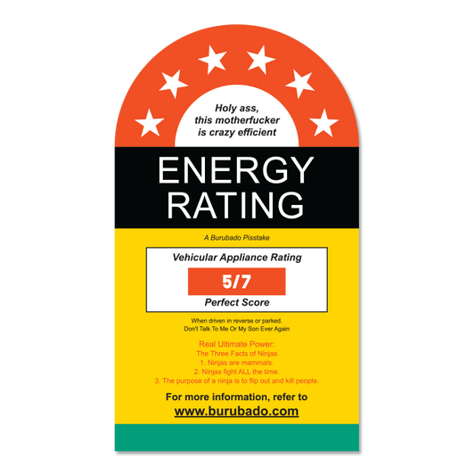 Energy Rating Pisstake
