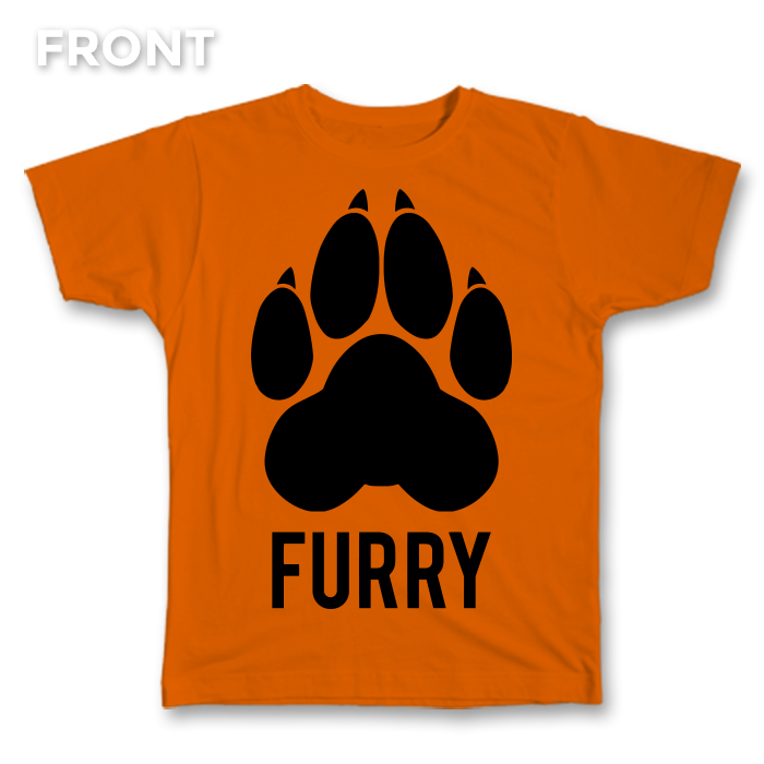 Furry Paw Solid Tee