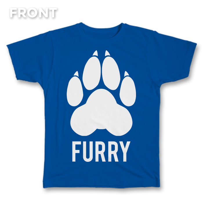Furry Paw Solid Tee