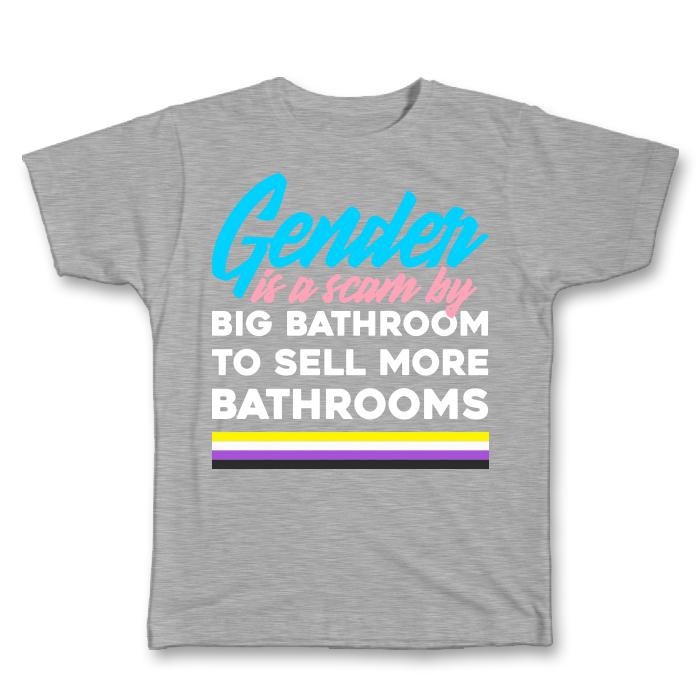 Gender Bathroom Scam Shirt