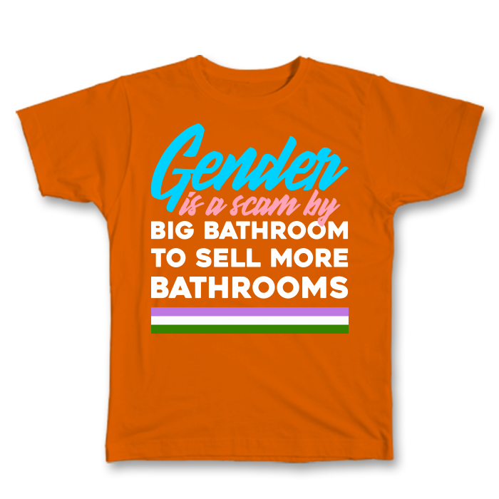 Gender Bathroom Scam Shirt